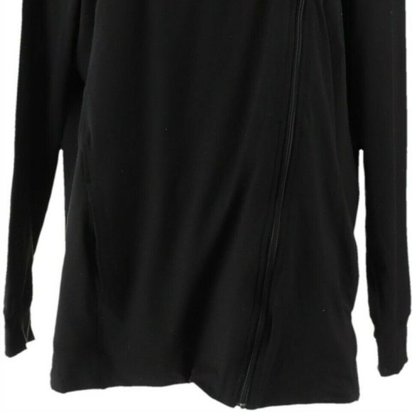 NWT SUSAN LUCCI COLLECTION LONG SLEEVE BLACK MOTO JACKET SMALL - Picture 4 of 12